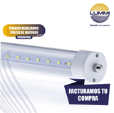 Lámpara tubo T8 LED 36W Slim, Paq 5pzs (T8SMD240CFA8/LD)