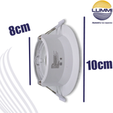 Luminarias fijas de empotrar para lámparas MR11 y MR16 (EM74)