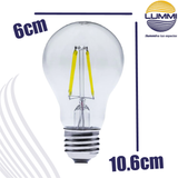 Foco A60 Filamento LED (A60FILED4/LD)