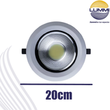 Luminaria LED 20W  para empotrar (COBY20/LD)