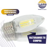 Foco tipo vela LED (VEFILED4E26/BC)