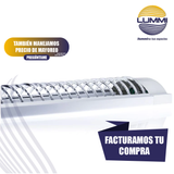 Luminario LED gabinete con rejilla (GRILL)