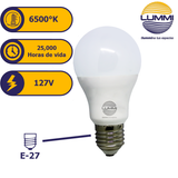 Lámpara tipo bombilla A60 LED dimmeable de 9W (A603DIM9/LD)