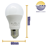 Lámpara tipo bombilla A60 LED dimmeable de 9W (A603DIM9/LD)