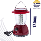 Linterna LED para camping Solar recargable (LTLED2)