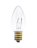 Foco tipo vela base E12 (C7.5)