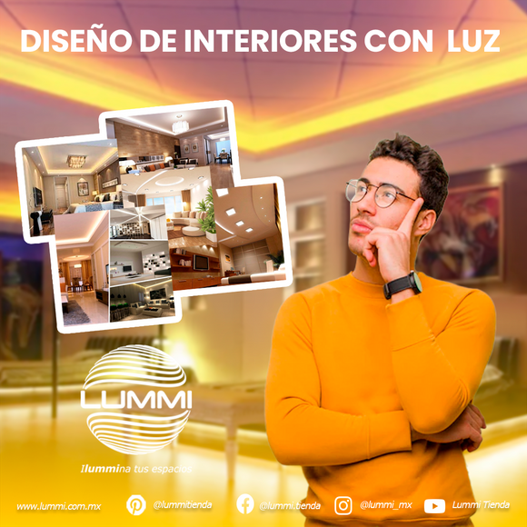 DISEÑO DE INTERIORES CON LUZ