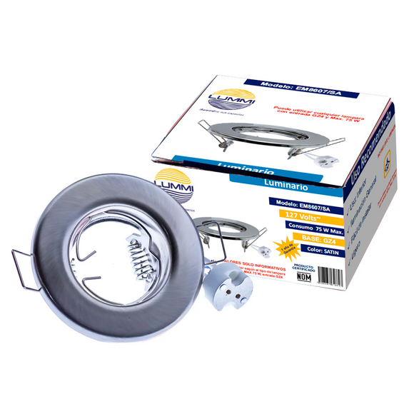 Luminario de empotrar para MR11 (EM8607/SA)