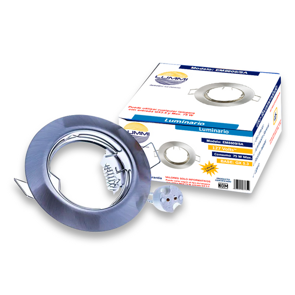 Luminario de empotrar para MR16 (EM8609/SA)