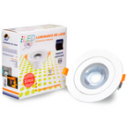 Luminaria  Circular LED 12W Empotrable SMD (EMSMD12/BC)