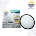 Luminaria LED de empotrar o sobreponer 18W NEGRO (EMSMD18/NE)