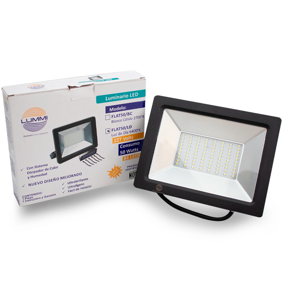 Reflector LED 50w Ultra delgado LD (FLAT50/LD)