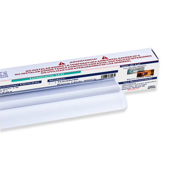 Lámpara LED 5W Luz de Día (TL5LED/LD) Paquete de 5 piezas