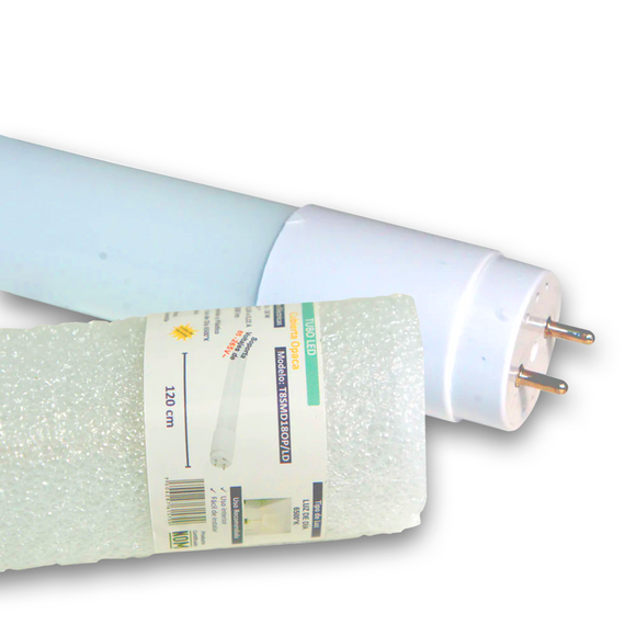Lámpara lineal LED T5 de acrílico transparente y aluminio de 8W  (T5SMD8TR/LD) – Lummi