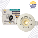 Luminaria LED dirigible de empotrar redonda de 7W (1610)