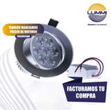 Luminaria LED 7W dirigible/empotrable (ALUX7/BC)
