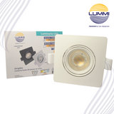 Luminaria LED dirigible de empotrar cuadrada de 7W (1612)