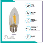 VELA Filamento Dimeable E26 (VEDIM4E26/LD)