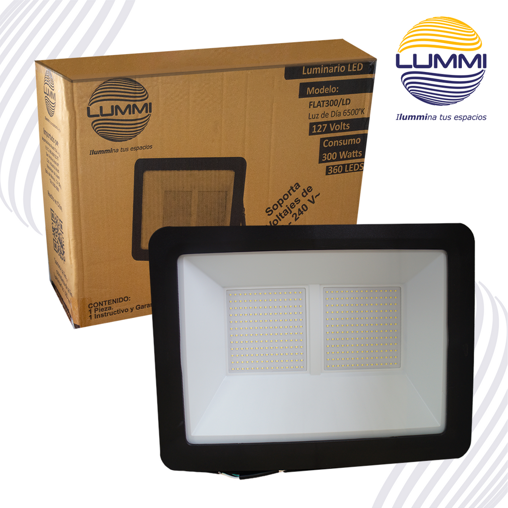 Reflector LED 300W ultradelgado Luz de día/LD (FLAT300/LD)