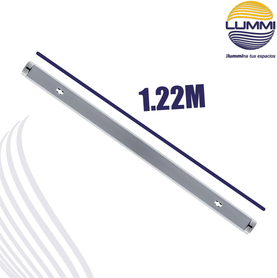 Canaleta para tubo T8 de LED (CAN120T8LED/PL)