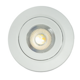 Luminario LED de sobreponer dirigible blanco de 7W (1501)