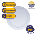 Panel circular de LEDS para sobreponer  ( SOLE8/BC )