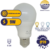 Lámpara A60 LED 3 tonos de color (A603CCT9)