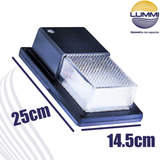 Arbotante de LED  10W con fotocelda (WL10LED)