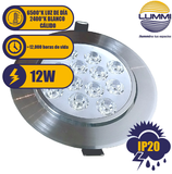 Luminaria LED 12 W empotrable (ALUX12/BC)