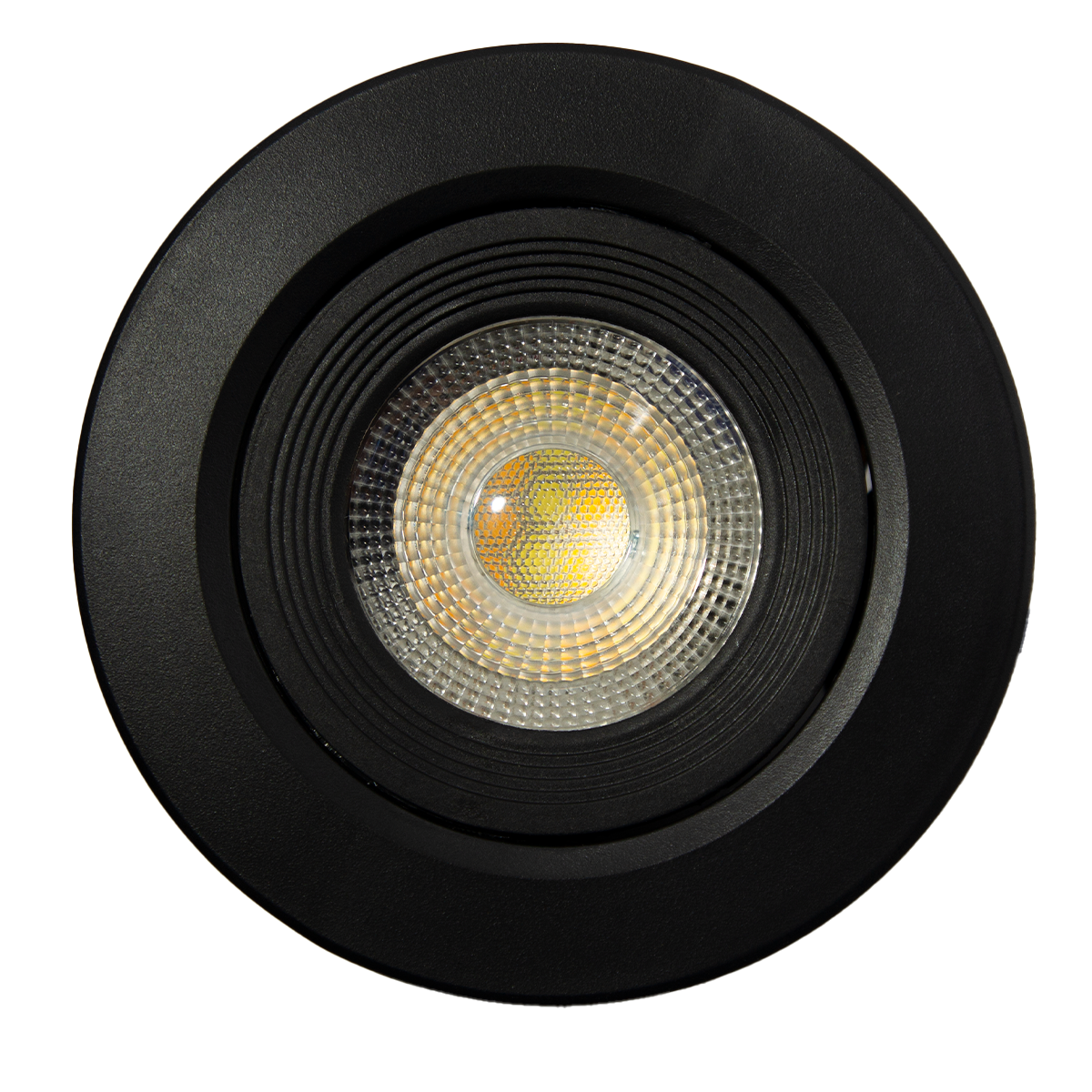 Luminario LED de sobreponer dirigible Negro de 7W (1502)