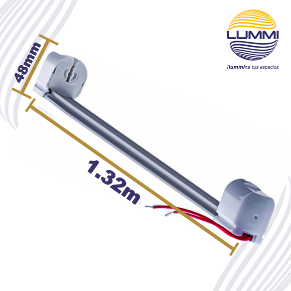 Canaleta Autobalastrada para T8 y T12  (CAN40)
