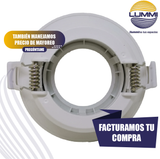 Luminarias fijas de empotrar para lámparas MR11 y MR16 (EM73B)