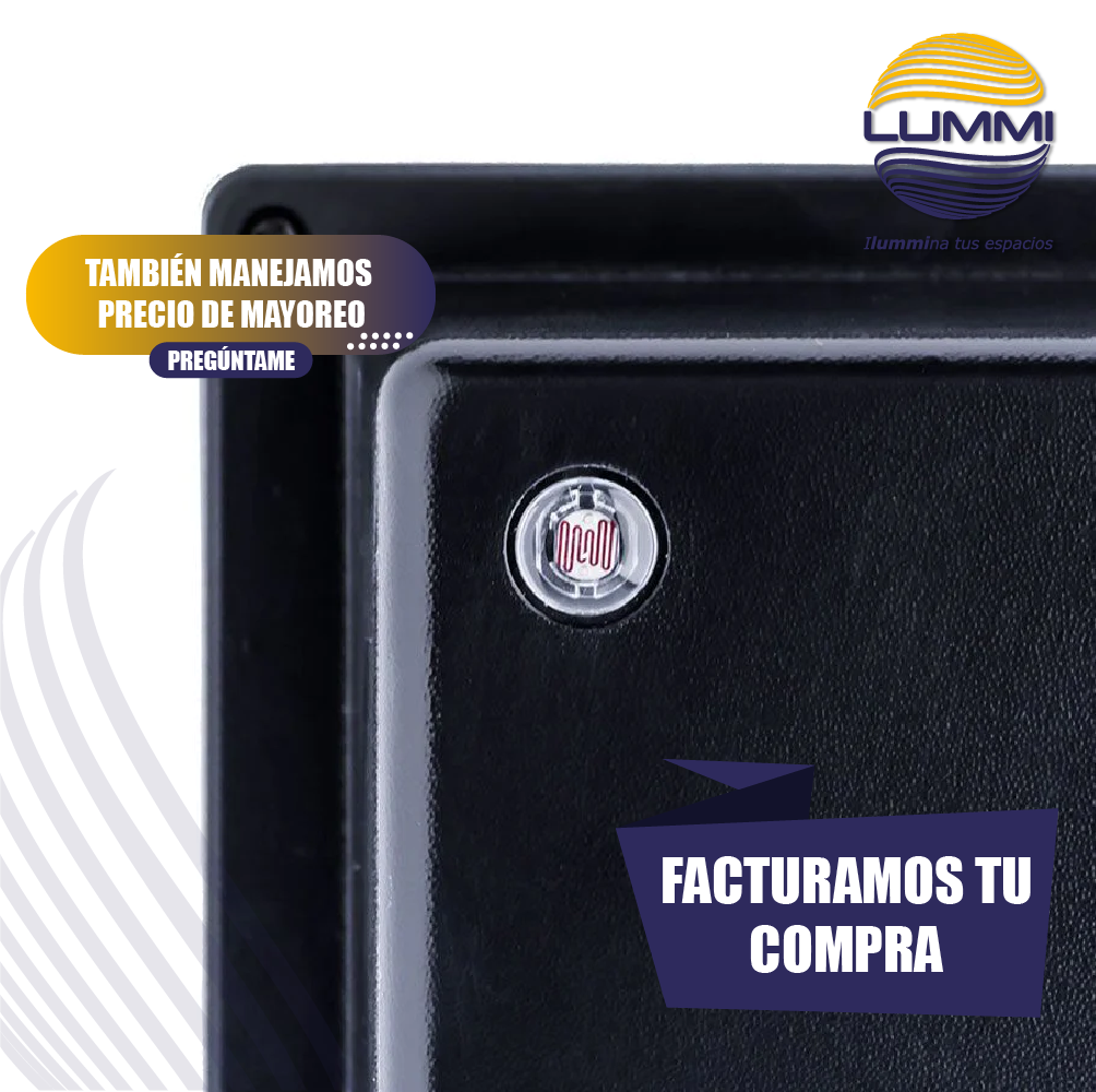 Arbotante de LED  10W con fotocelda (WL10LED)