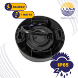 Luminaria LED dirigible de sobreponer de 7W Negro (1502)