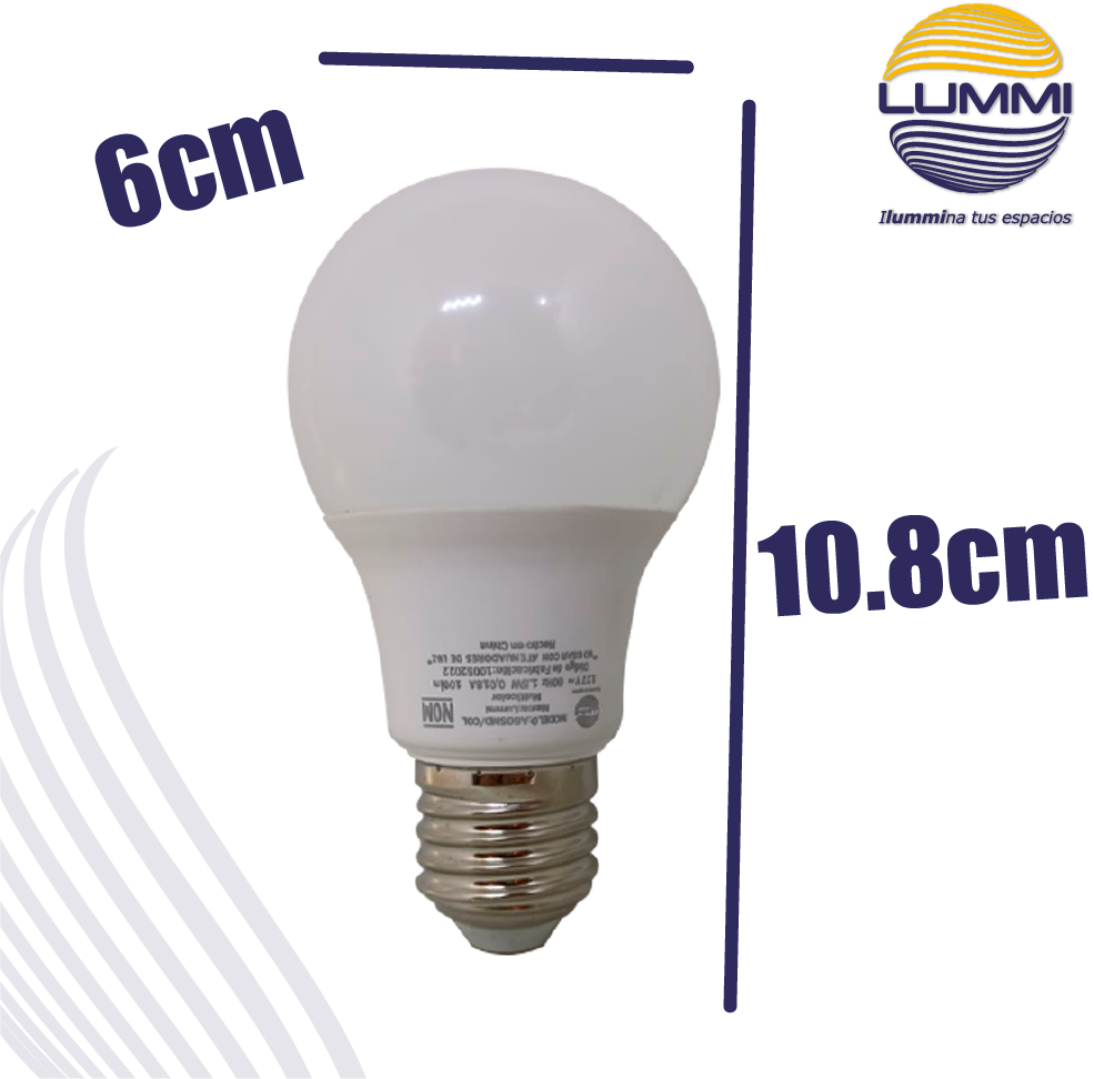 Lámpara A60 cambio cíclico de colores (A60SMD/COL)
