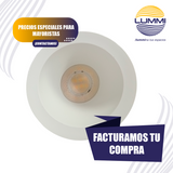 Luminario LED de sobreponer tipo spot de 7W Blanco (1701)