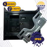 Arbotante de pared de 3W - 2 luces (1371)