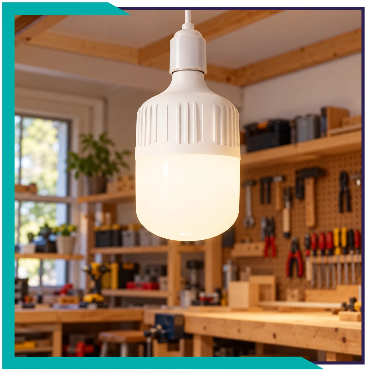 Lámpara LED tipo bala T160 de 80W (T160LED80/BC)