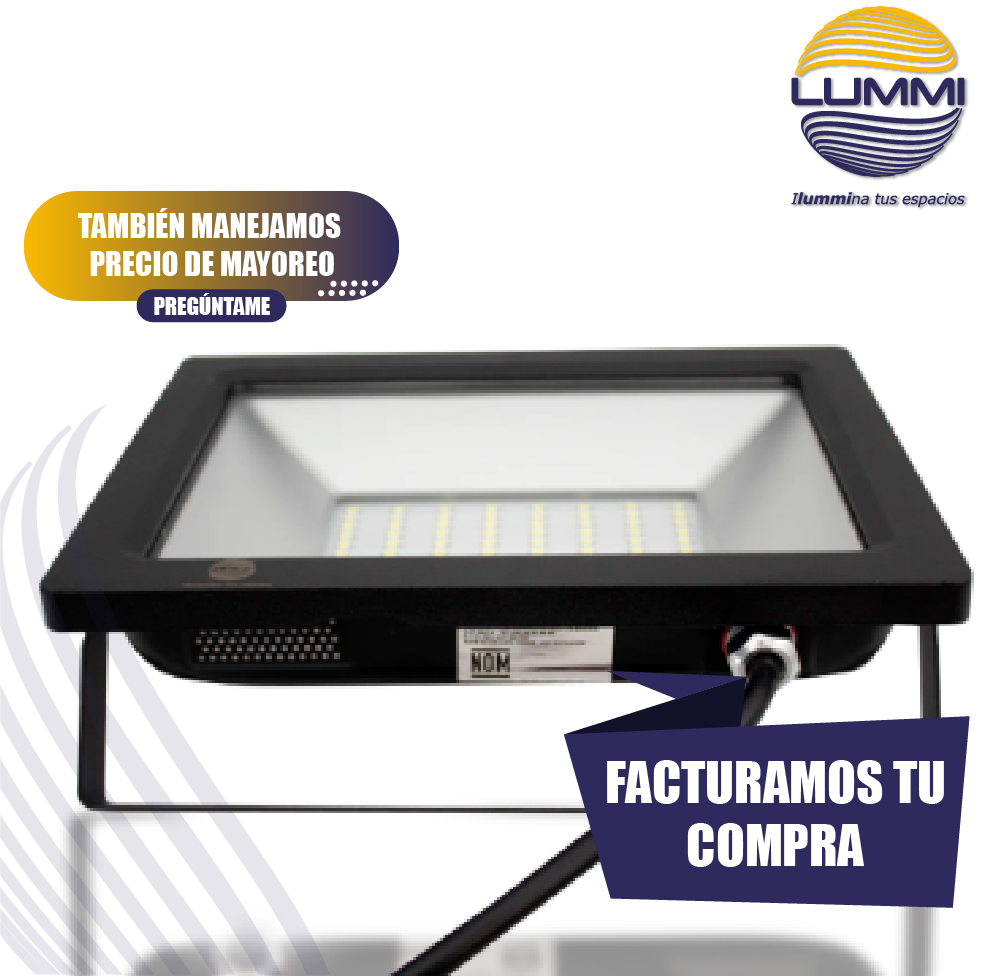 Reflector LED 50W Ultra delgado BC (FLAT50/BC)