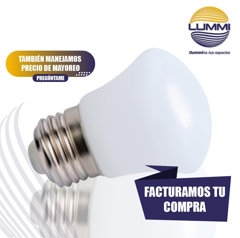 Foco LED Anuncio  4W Morado (S14SMS4/MO)