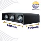 Arbotante de pared de 7W - 6 luces RGB (1370)