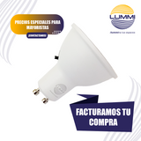 Lámpara LED MR16 GU10 de 7W 3 TONOS DE LUZ con selector integrado (GU10SMD7CCT)