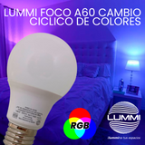 Lámpara A60 cambio cíclico de colores (A60SMD/COL)