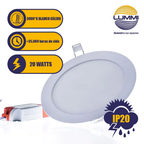 Panel circular LED 20W Empotrable  (SKY20PL/BC)