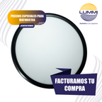 Luminaria LED de empotrar o sobreponer 18W NEGRO (EMSMD18/NE)