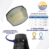 Luminaria led con panel solar (SOL2LED)