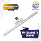Lámpara LED lineal de 9W con base giratoria E26 (TL9E26)