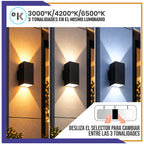 Arbotante de forma prisma cuadrado de 18W (1160)