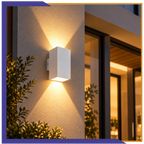 Arbotante de forma prisma cuadrado de 18W (1160)