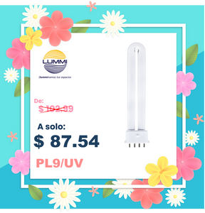 Lámpara PL UV 1U para secado de Resinas ( PL9/UV )